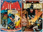 BATMAN LOT OF 24 BRONZE AGE COMIC BOOK ISSUES.