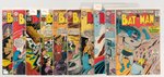 BATMAN LOT OF 12 SILVER AGE COMIC BOOK ISSUES INCLUDING FIRST SILVER AGE PENGUIN APPEARANCE.