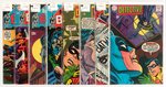 DETECTIVE COMICS LOT OF 30 SILVER AGE COMIC BOOK ISSUES.