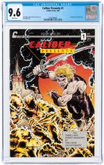 CALIBER PRESENTS #1 JANUARY 1989 CGC 9.6 NM+ (FIRST CROW).