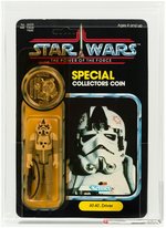 STAR WARS: POWER OF THE FORCE - AT-AT DRIVER 92 BACK AFA 75 Y-EX+/NM (AUSTRALIAN EXCLUSIVE).