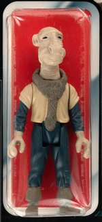 PALITOY STAR WARS: RETURN OF THE JEDI - YAK FACE TRI-LOGO 70 BACK-D AFA 75 EX+/NM (NO WEAPON).