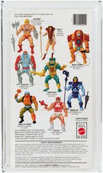 MASTERS OF THE UNIVERSE - HE-MAN SERIES 1/8 BACK AFA 85 Y-NM+.