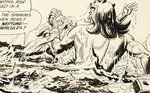 SEA DEVILS #14 PG 2 COMIC BOOK PAGE ORIGINAL ART BY IRV NOVICK.