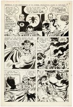 DYNAMO #2 PG 43 COMIC BOOK PAGE ORIGINAL ART BY MIKE SEKOWSKY.