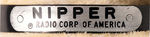 "NIPPER/RADIO CORP. OF AMERICA" PLUSH DOG.