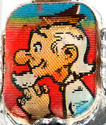 LI'L ABNER "NOVELTY RINGS" FULL DISPLAY.