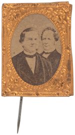 TILDEN & HENDRICKS GEM ALBUMEN JUGATE STICK PIN DeWITT 1876-16.