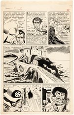 T.H.U.N.D.E.R. AGENTS #4 PG 38 COMIC BOOK PAGE ORIGINAL ART BY MIKE SEKOWSKY.