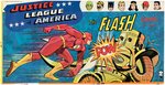 JUSTICE LEAGUE OF AMERICA - THE FLASH GAME IN UNUSED CONDITION.