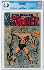 SUB-MARINER #1 MAY 1968 CGC 6.0 FINE.