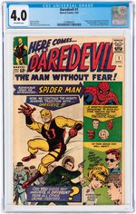 DAREDEVIL #1 APRIL 1964 CGC 4.0 VG (FIRST DAREDEVIL).