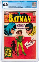 BATMAN #181 JUNE 1966 CGC 4.0 VG (FIRST POISON IVY).