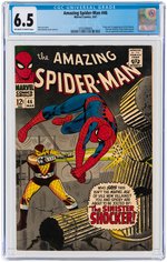 AMAZING SPIDER-MAN #46 MARCH 1967 CGC 6.5 FINE+ (FIRST SHOCKER).