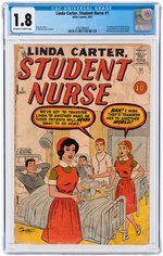 LINDA CARTER, STUDENT NURSE #1 SEPTEMBER 1961 CGC 1.8 GOOD-.