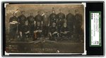 1911 NEW YORK LINCOLN GIANTS RPPC W/HOFERS SOL WHITE, POP LLOYD & LOUIS SANTOP SGC 20 FAIR 1.5.