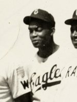 1946 NEGRO LEAGUE EAST ALL-STARS TEAM PHOTO W/HOFERS: GIBSON, LEONARD, IRVIN, MACKEY, DAY & DOBY.