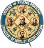 BRYAN "ENEMIES OF SPECIAL PRIVILEGE" 1.75" BUTTON.