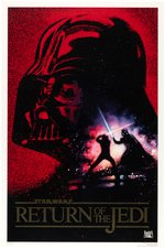 STAR WARS: RETURN OF THE JEDI 10th ANNIVERSARY KILIAN ONE SHEET MOVIE POSTER PAIR.