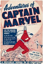 ADVENTURES OF CAPTAIN MARVEL MOVIE SERIAL PRESSBOOK PAIR.