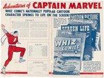 ADVENTURES OF CAPTAIN MARVEL MOVIE SERIAL PRESSBOOK PAIR.