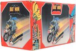BATMAN & ROBIN BOXED BATTERY-OPERATED MOTORCYCLE.