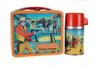 "GUNSMOKE" METAL LUNCH BOX W/THERMOS.