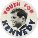 ROSE KENNEDY PHOTO "YOUTH FOR KENNEDY" BUTTON & "KENNEDY 60" PT BOAT BADGE AS SEEN IN IMAGE.