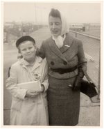 ROSE KENNEDY PHOTO "YOUTH FOR KENNEDY" BUTTON & "KENNEDY 60" PT BOAT BADGE AS SEEN IN IMAGE.