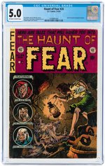 HAUNT OF FEAR #24 MARCH-APRIL 1954 CGC 5.0 VG/FINE.