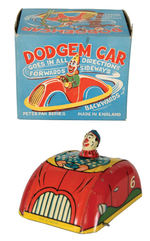 "DODGEM CAR" BOXED WIND-UP.