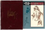 JOE KUBERT HOW TO DRAW FROM LIFE SIGNED LIMITED EDITION BOOK WITH SGT. ROCK ORIGINAL ART SKETCH.