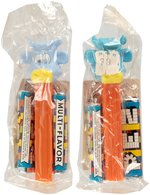 PEZ DISPENSERS IN ORIGINAL CELLO PAIR (COW "A").