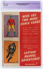 CAPTAIN MARVEL ADVENTURES #16 OCTOBER 1942 CGC RESTORED 6.0 SLIGHT/MOD. (A-2) FINE.