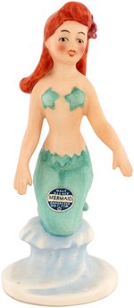 PETER PAN MERMAID RARE GOEBEL FIGURINE.