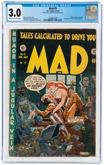 MAD #5 JUNE-JULY 1953 CGC 3.0 GOOD/VG.