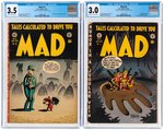 MAD #3 & #6 CGC PAIR.