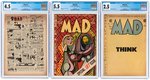 MAD #21-23 CGC TRIO.