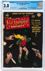 STAR SPANGLED COMICS #69 JUNE 1947 CGC 3.0 GOOD/VG (FIRST TOMAHAWK).