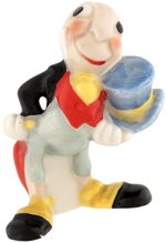 PINOCCHIO - JIMINY CRICKET RARE MAW OF LONDON TOOTHBRUSH HOLDER.