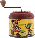 PINOCCHIO & FRIENDS MUSICAL TOY WITH CRANK.