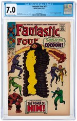 FANTASTIC FOUR #67 OCTOBER 1967 CGC 7.0 FINE/VF (FIRST HIM-ADAM WARLOCK).