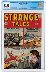 STRANGE TALES #102 NOVEMBER 1962 CGC 8.5 VF+.