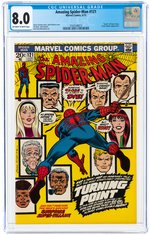 AMAZING SPIDER-MAN #121 JUNE 1973 CGC 8.0 VF (DEATH OF GWEN STACY).