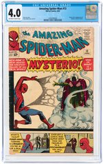 AMAZING SPIDER-MAN #13 JUNE 1964 CGC 4.0 VG (FIRST MYSTERIO).