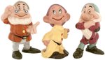 SEVEN DWARFS SHAW FIGURINE LOT (SIZE VARIETY).