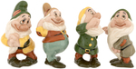 SEVEN DWARFS SHAW FIGURINE LOT (SIZE VARIETY).