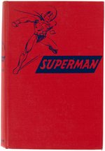 THE ADVENTURES OF SUPERMAN 1942 HARDCOVER BOOK WITH DUST JACKET.