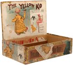 THE YELLOW KID WOODEN CIGAR BOX.