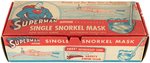 SUPERMAN OFFICIAL SNORKEL MASK IN BOX.